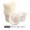 Vasos de Papel para Cupcakes, Cajas de Empaque para Magdalenas, Charolas Desechables de Papel para Hornear, Vasos Resistentes a Altas Temperaturas, a Prueba de Grasa, con Tapa Enrollable