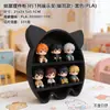 Decoração de Casa de Bonecas com Laço 3D Modelo de Armário Suporte de Exibição Multicamadas Brinquedo Bule Camada de Exibição de Perfume Prateleira de Exibição em Camadas