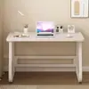 Escritorio de computadora, escritorio de escritorio, escritorio para oficina en casa, escritorio para dormitorio, escritorio de estudio para estudiantes, escritorio de oficina rectangular simple y moderno