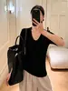 Tienda Insignia Shanghai Danong / Suéter de Punto con Cuello de Lana para Mujer para Otoño, Corte Ajustado, Capa Base, Top Elegante