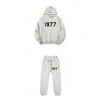 Conjunto de Sudadera con Capucha y Pantalones Deportivos L Letter de la Línea Essentials de Fear of God para Fábrica Transfronteriza
