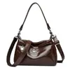 2026 Nova Bolsa Feminina de Exportação Transfronteiriça Capacidade da Bolsa Feminina Bolsa Transversal Casual Bolsa para Mãe Bolsa de Ombro de Mão