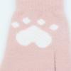Guantes de Punto Dividido Cálidos de Invierno Personalizados Moda Lindos Pantalla Táctil Dedo Completo Doble Capa Forro Polar Engrosado Personalizados