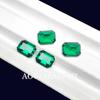 Fábrica de Joyería Aocai Venta al por mayor Esmeralda de Cultivo Rectangular Facetada Piedras Sueltas Joyería con Piedra Principal Certificada por Agl