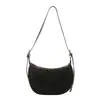 Bolso de Hombro de Ante con Estampado de Leopardo 2026 para Mujer, Moderno y Versátil, Bolso de Axila de Gran Capacidad, Bolso Cruzado Sencillo y a la Moda