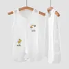 Ropa Pipa de Fibra de Bambú para Bebé Mono Delgado de Verano para Recién Nacido Romper sin Mangas para Bebé Niño y Niña