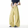 Nuevos Pantalones Casuales Sueltos de Verano 2026 para Hombre, Diseño Desestructurado con Cordón para Exteriores, con un Toque de Alta Gama para Jóvenes