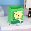 Venta Directa de Fábrica de Artesanías de Madera, Portalápices con Forma de Animal, Regalos de Papelería de Dibujos Animados, Portalápices de Madera al por Mayor para Niños