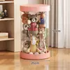 Cubo de Almacenamiento para Muñecas, Caja de Almacenamiento Transparente de Gran Capacidad para Muñecas y Juguetes, Artefacto de Almacenamiento para Peluches