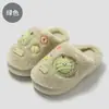 Pantuflas de Algodón para el Hogar Mujer Invierno Calientes para Interiores Antideslizantes Pantuflas de Piel Otoño Invierno Pantuflas de Algodón para el Hogar con Más Terciopelo Mujer Invierno Al por Mayor
