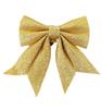 Pronta Entrega Laço de Natal Algodão Pérola Laço com Pó Dourado Decoração Pendente para Árvore de Natal Decoração para Hotel Shopping Ktv