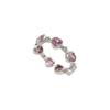 Anillo Rosa Dulce con Forma de Corazón para Mujer, Moda Estilo Coreano, Diseño de Nicho Moderno, Nuevo Anillo Abierto Ajustable, Anillo para Dedo Índice