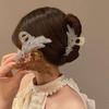 Horquilla grande de 13 cm con forma de tiburón para niña, accesorio para el cabello con diseño de gelatina, ideal para la parte trasera de la cabeza.