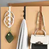 Gancho Creativo para Puerta Sin Instalación Sin Marcas, Gancho Multifuncional para Abrigos y Sombreros, Gancho de Fuerte Carga, Estante de Almacenamiento en Fila Ahorrador de Espacio