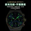 Relojes de Marca Suiza Venta Caliente Transfronteriza Cronógrafo Impermeable Luminoso Relojes para Hombre Transmisión en Vivo Comercio Exterior Modelos Calientes Dropshipping