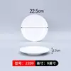 Platos redondos de melamina, platos de servicio de plástico para restaurante, tazones de arroz comerciales con tapa, platos redondos blancos específicos para buffet de hotel, vajilla de hueso