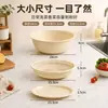 Conjunto de Bacia de Drenagem Três em Um, Bacia Multifuncional para Lavar Vegetais na Cozinha, Cesta com Filtro de Água para Frutas e Vegetais, Bandeja Doméstica para Preparo de Alimentos