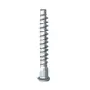 Tornillo autorroscante de cabeza avellanada hexagonal a través de seda de montaña tornillo de reparación recto M5M6.3 tornillo para gabinetes muebles tornillo para madera cruzada