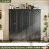 Armario Estilo Francés Crema Dormitorio Uso Doméstico Armario Grande Terminado Gabinete de Almacenamiento para Ropa Infantil Perchero de Arte en Hierro a Prueba de Polvo para Abrigos y Sombreros