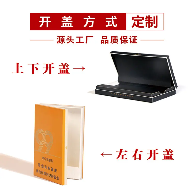 切割翻盖烟盒详情页1