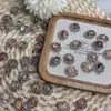 Palacio fantasma natural caja de viento accesorios de joyería de cristal para hacer tú mismo
