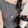 Bolsa Magnética de Cuero para Colgar Gafas en el Cuello Collar Bolsa de Cosméticos para Mujer Colgante de Gafas de Sol Bolsa Cadena de Suéter Exquisita Nueva 2025