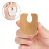 Pegatinas de fieltro en forma de U sin callosidades callosidades del pie anti-dolor anti-desgaste pegatinas protectoras invisibles para la planta del pie absorción de impactos pegatinas para el talón