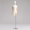 Mannequins estilo coreano suportes para vitrine de loja de roupas femininas de comprimento médio manequim de corpo inteiro para loja de roupas mesa humana manequim de loja de roupas