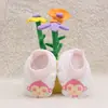 Cuatro Estaciones Cubre Pies Nuevo Bebé Zapatos para Recién Nacido Zapatos de Algodón Puro Cubre Pies de Hilo Cubierta Anticaída para Zapato de Niño Pequeño