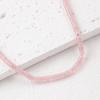 [rosa ebrio] piedra natural 4*2mm piedra sintética cuentas de rueda plana accesorios para pulseras DIY material para pulseras