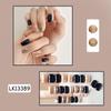 Moran Fog Gold Wear Armor Outono e Inverno Nail Patch Jump Color Nail Patch Temperamento Fake Nail Patch Acabado Armor