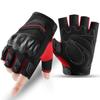 Guantes de Montañismo para Deportes al Aire Libre para Hombre de Medio Dedo Antideslizantes y Anticolisión Softshell Tácticos para Entrenamiento y Ciclismo Guantes de Dedo Largo