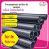 Tubo de fibra de carbono de sarja 3K UAV suporte de fibra de carbono Rod sólido de alta resistência produtos de fibra de carbono haste de fibra de carbono