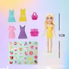 Maleta Clásica de Princesa con Ruedas de Gran Venta, Juguetes Creativos de Dulces Hechos a Mano y Regalos para Niñas, Juguetes de Dulces para Juegos de Simulación