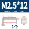 Tornillos de Cabeza Plana Delgada niquelados, de Forma Delgada, de Borde Delgado, Cabeza Plana Grande, Cabeza Plana Negra, Tornillos Phillips, Cabeza Plana M2M3M4M5M6