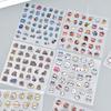 Pegatina de recibo de material de cuenta de mano, pegatina de dibujos animados para niños, pegatina de taza transparente de dibujos animados, pegatina de tarjeta de goo, decoración