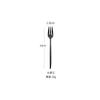 304 Cucharas Portuguesas de Gama Completa para Comida Occidental Mate Retro Vajilla Cuchillo para Bistec y Tenedor Cuchara Cuchillo para Postre Juego de Cucharas para Helado