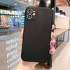 Funda para Teléfono Móvil Apple 15 Adecuada para iPhone 13 Promax Cubo de Rubik Silicona Líquida Borde Recto Todo Incluido Anticaídas 14 Carcasa 11