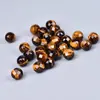 Cuentas Sueltas Facetadas de Ojo de Tigre Amarillo Natural Cara de Diamante Facetada 64 Caras Cuentas Facetadas Asimétricas Hechas a Mano y Accesorios