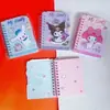 Cuaderno Espiral A7 con Temática de Mascotas Lindas, Adorable Cuaderno para Aliviar el Estrés para Estudiantes, Páginas Interiores Coloridas, Bloc de Notas Diario