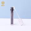 Tubo de brillo labial de 4ml botella redonda transparente tubo de brillo labial tubo de labial botella dividida de brillo labial máscara de pestañas delineador de ojos líquido líquido para el crecimiento