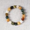 Pulsera de raíz de Bodhi con garra de gato y envejecimiento para mujer, pulsera de dedo suave con enrollado de Bodhi natural envejecido, pulsera de Bodhi al por mayor