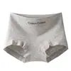 Rojo nuevo de algodón puro antibacteriano en la entrepierna, calzoncillos tipo bóxer para mujer, panties deportivas ajustadas a la cadera para niñas, algodón puro para mujer al por mayor