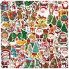Pegatinas Navideñas Populares en Varios Estilos, Pegatinas de Tatuaje de Regalo de Navidad, Pegatinas en Rollo, Pegatinas Navideñas