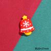 Novo presente de Papai Noel feito à mão creme gel faça você mesmo capa de telefone decorativo joia material resina acessórios