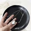 Corea del Sur Dongdaemun Nueva Moda Retro Versátil Nicho Collar Bola de Amor Accesorios Mujer