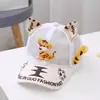 Boné de beisebol de verão infantil boné de malha fina para meninas guarda-sol para bebês meninos super fofos dos desenhos animados chapéu de sol