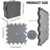 Alfombrilla de Suelo para Bloquear Tejido Eva, Alfombrilla de Posicionamiento para Empalmar, Tela Creativa Hecha a Mano DIY, Impermeable, Engrosada, Suministro Listo