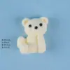 Acessórios Populares de Resina de Cachorro Urso Fofo para Capinhas de Celular DIY, Presilhas de Cabelo e Nail Art - Atacado