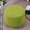 Funda para taburete de madera, funda para taburete cuadrado pequeño de madera maciza, cobertura completa, engrosada, para uso doméstico, taburete para cambiarse los zapatos, funda a prueba de polvo, tela elástica